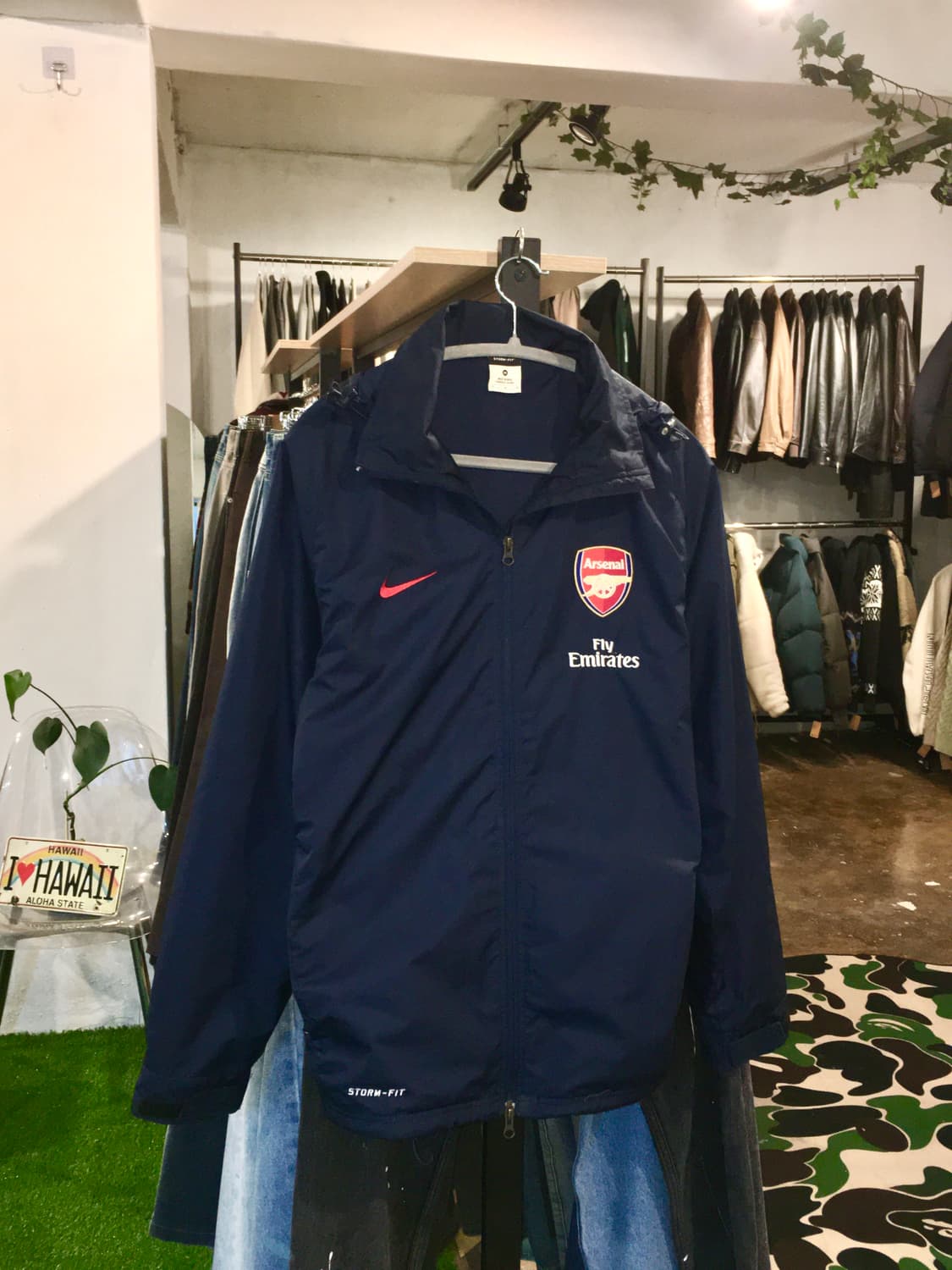 나이키 아스날 스톰핏 후드 바람막이 M 상품이미지5