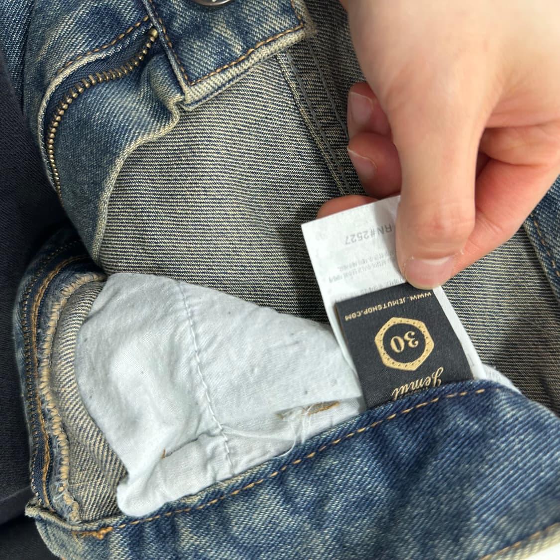 제멋 카고 데님 팬츠 상품이미지5