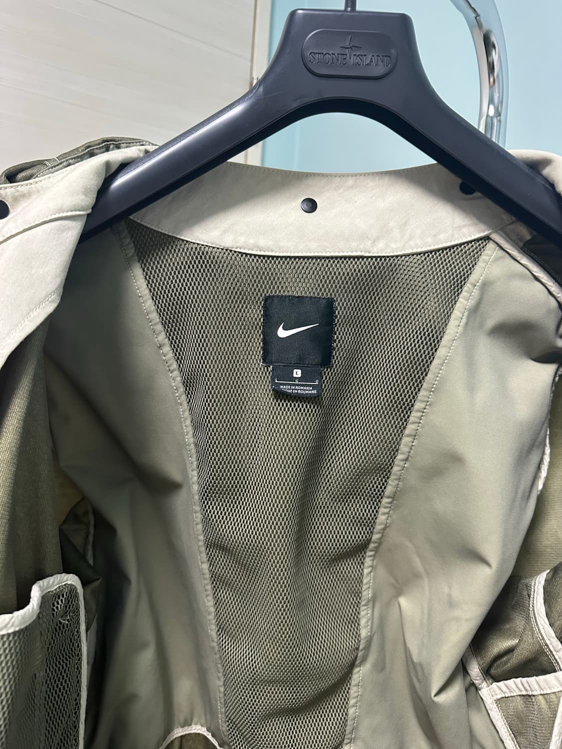 스톤아일랜드X나이키 콜라보 라소R 3L 바람막이 골프 자켓 상품이미지6