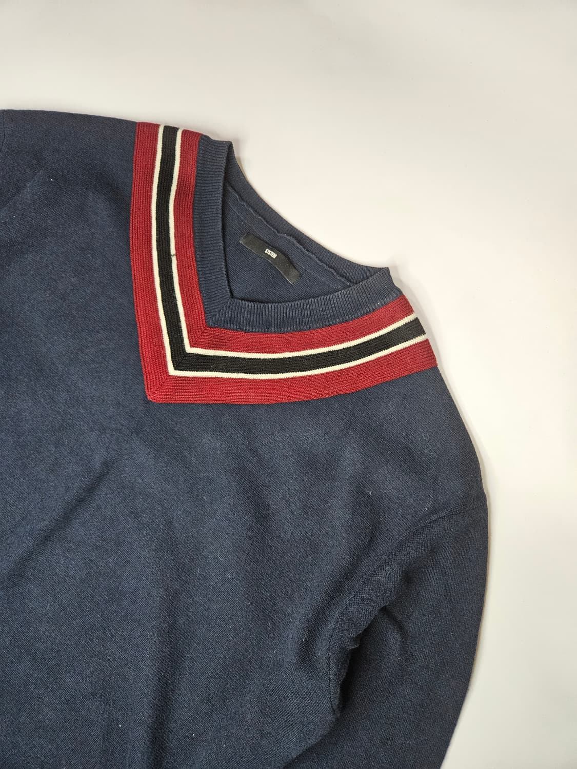 시스템 브이넥 니트 상품이미지2