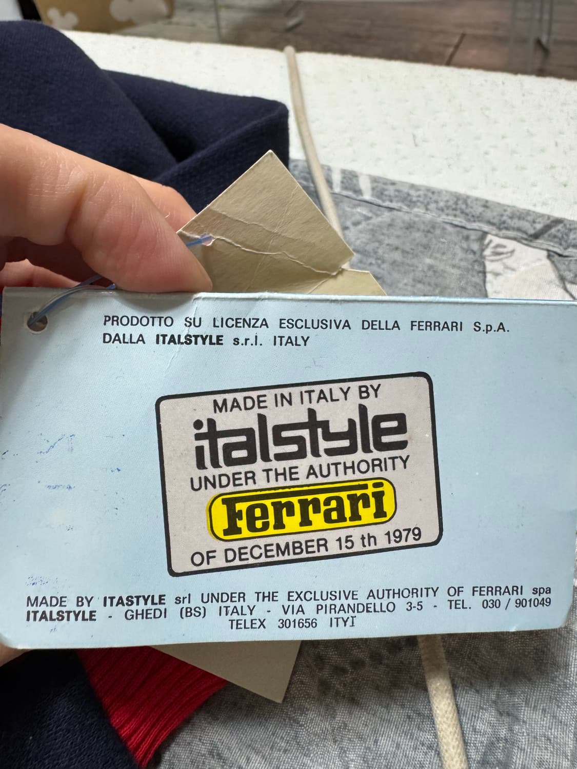 80s italstyle FERRARI 스웻니트 상품이미지9