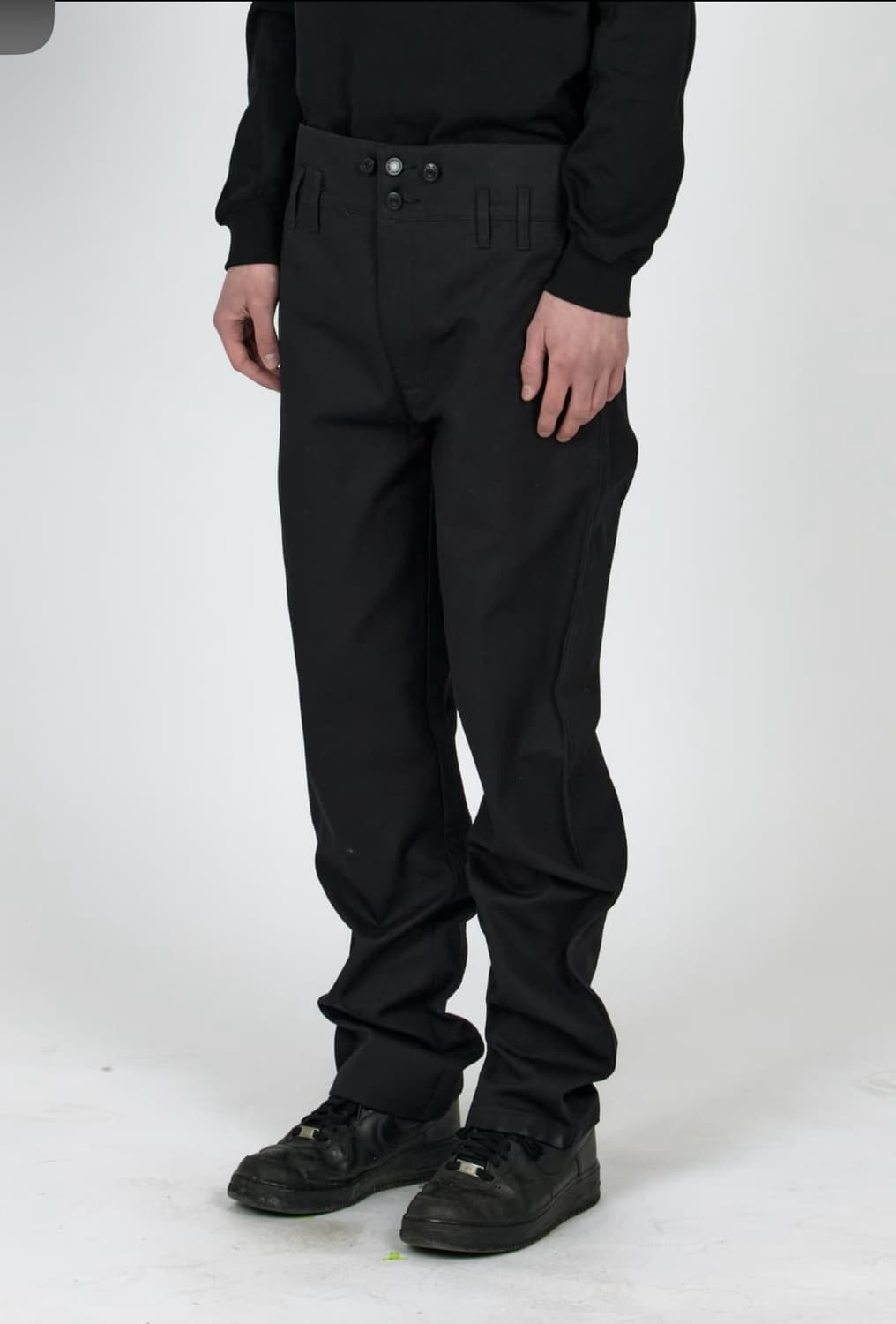 (풀구성) MPa RAISED WAIST PANTS (BLACK) M 상품이미지1