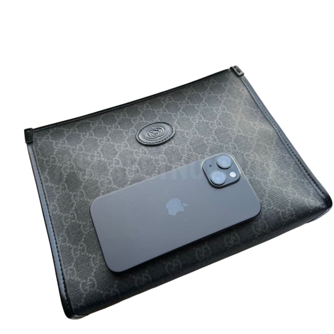  구찌 인터로킹 메신저백 클러치백 블랙 무배 상품이미지8