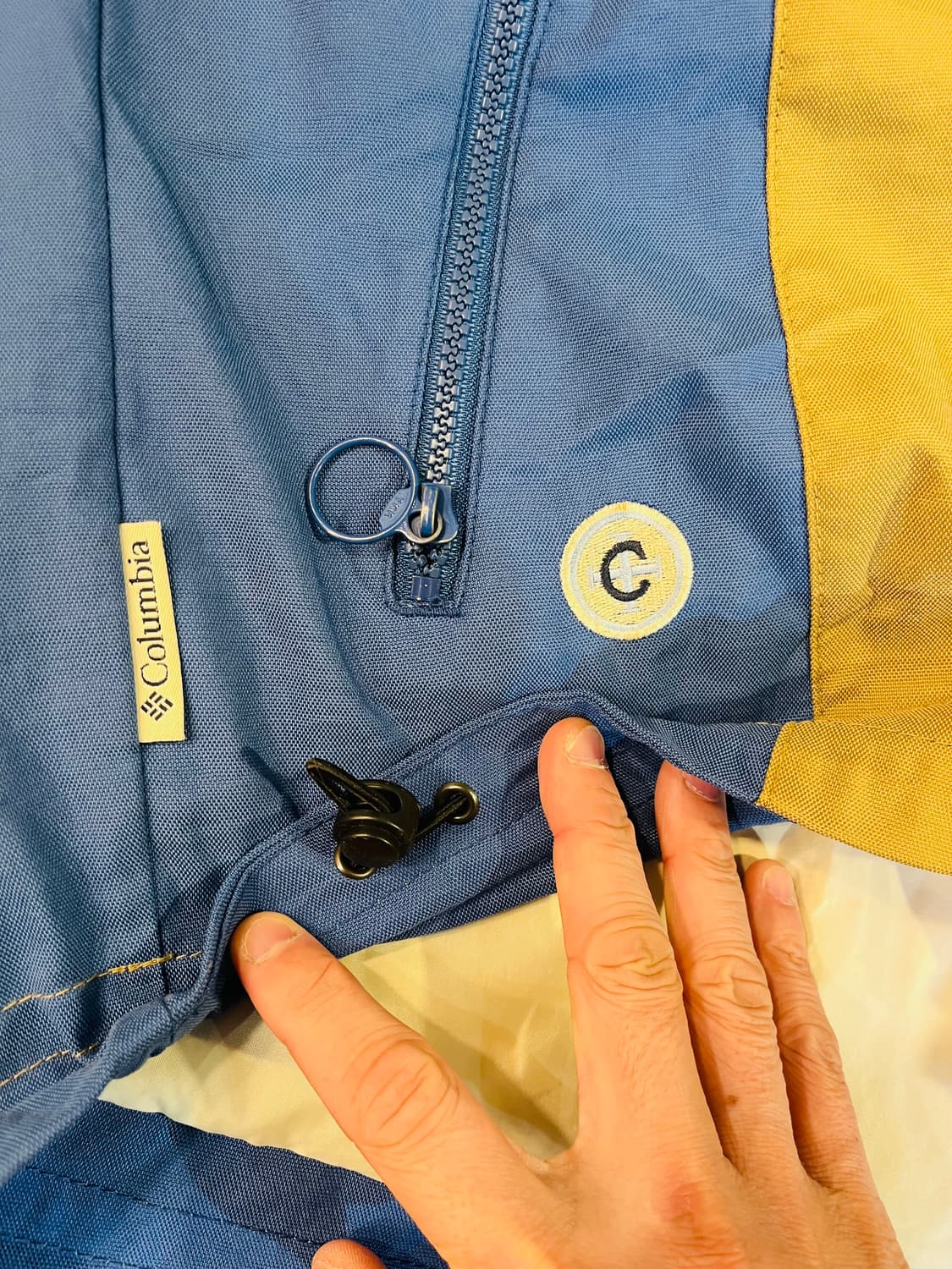 90년대 컬럼비아 CONVERT 나일론 아노락 자켓 (대만제) 상품이미지7