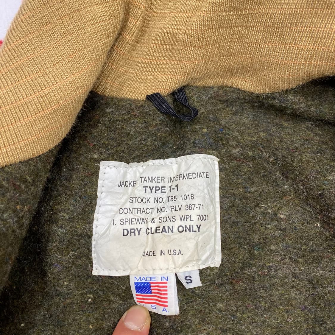 U.S ARMY 탱커자켓 S 상품이미지10