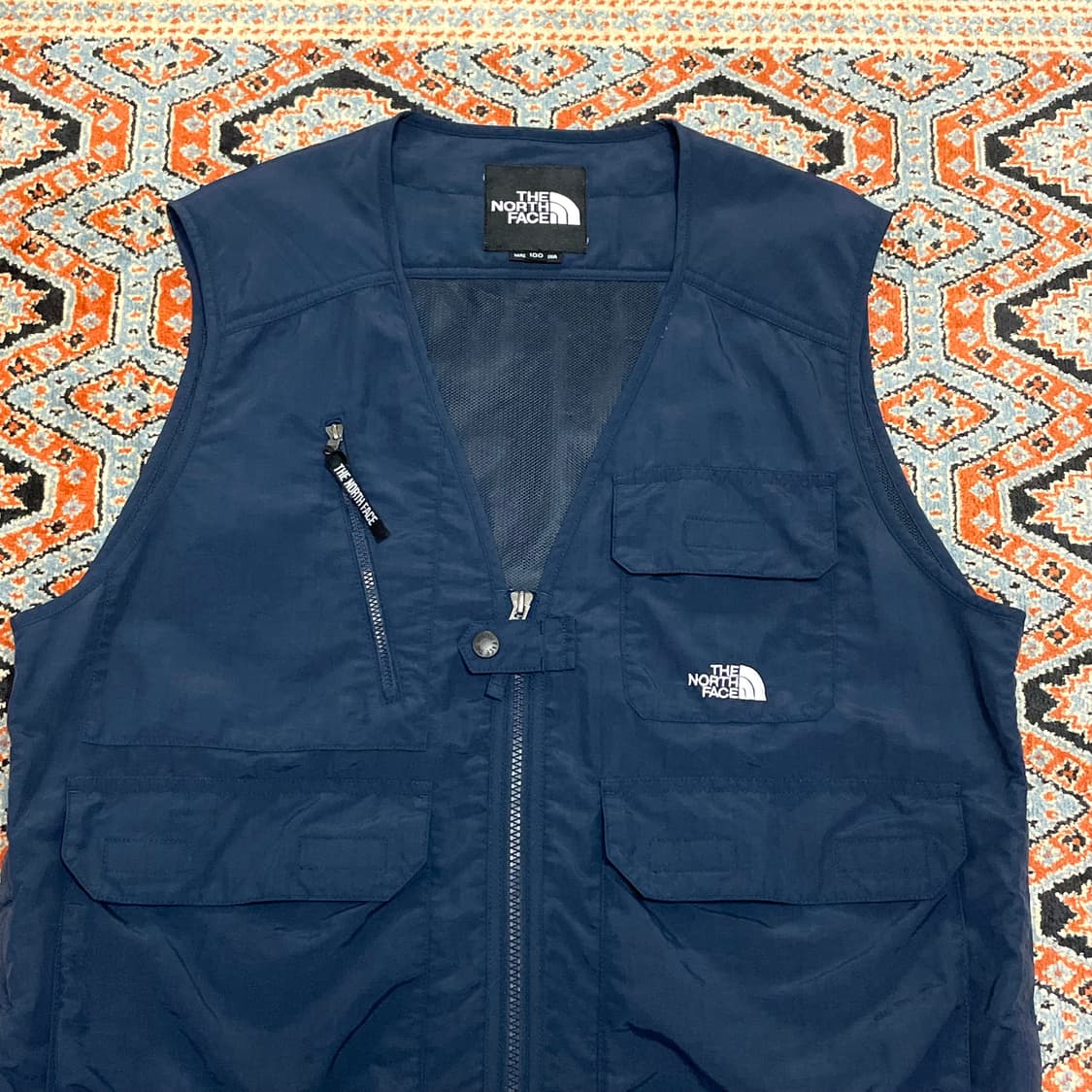 노스페이스 네이비 포켓 피싱 조끼 남성100 상품이미지2