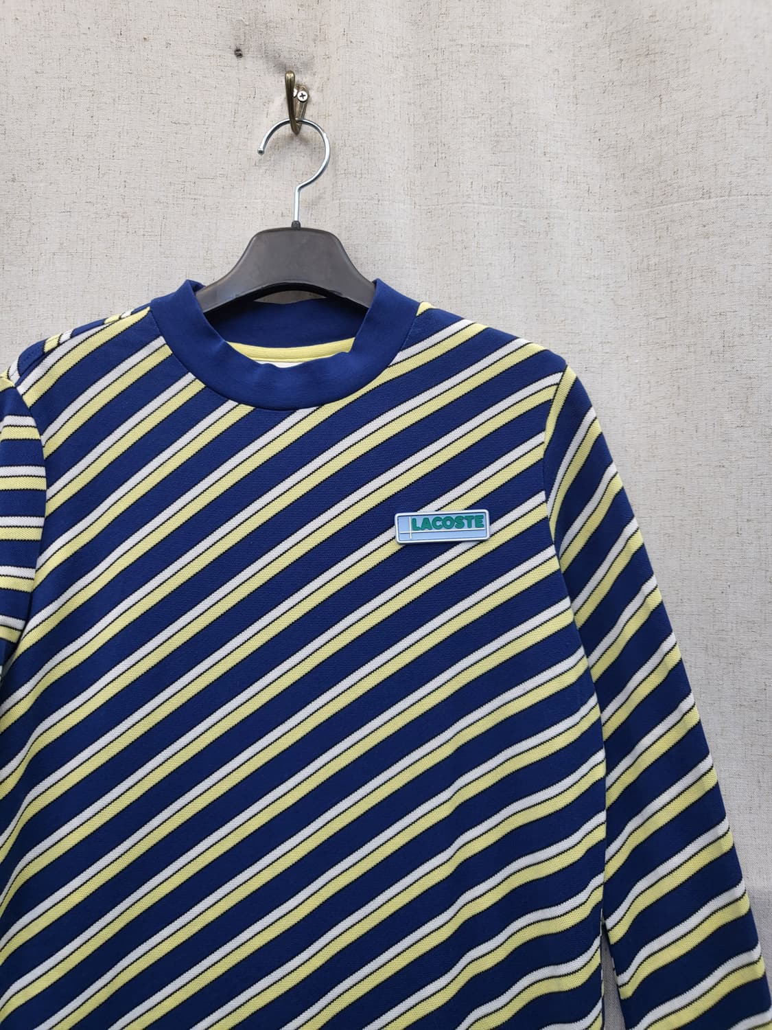 라코스테 스트라이프 긴팔 티셔츠 상품이미지3