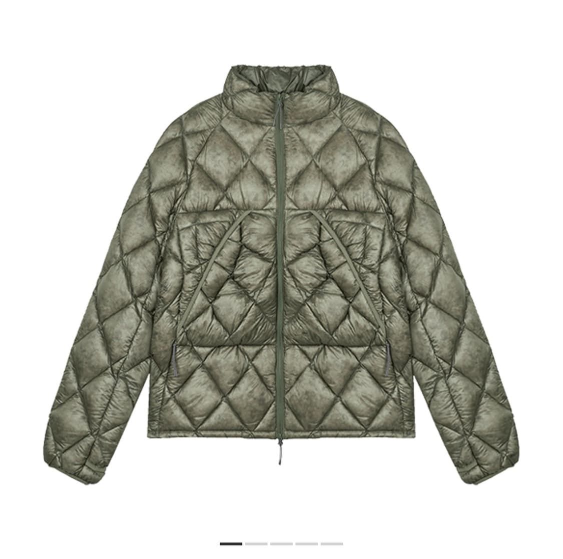 로아 누나 800 필파워 패딩 세이지 그린 상품이미지1