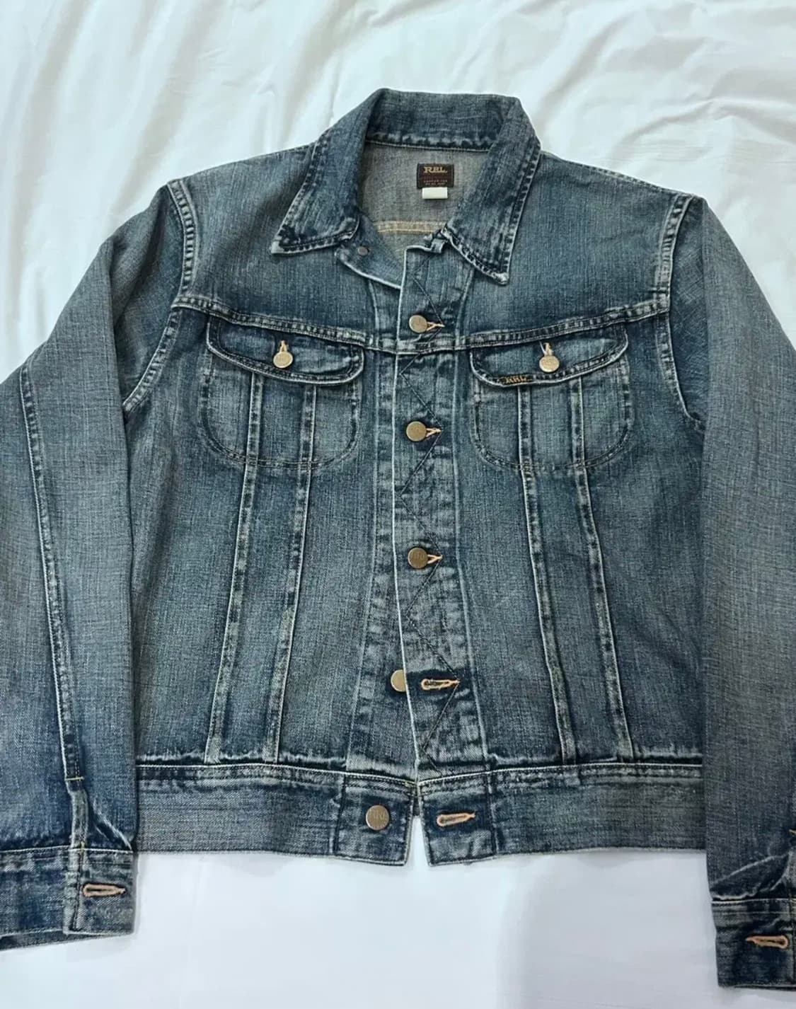 RRL LOT 271 리랜드 연청 데님 자켓 M 상품이미지1