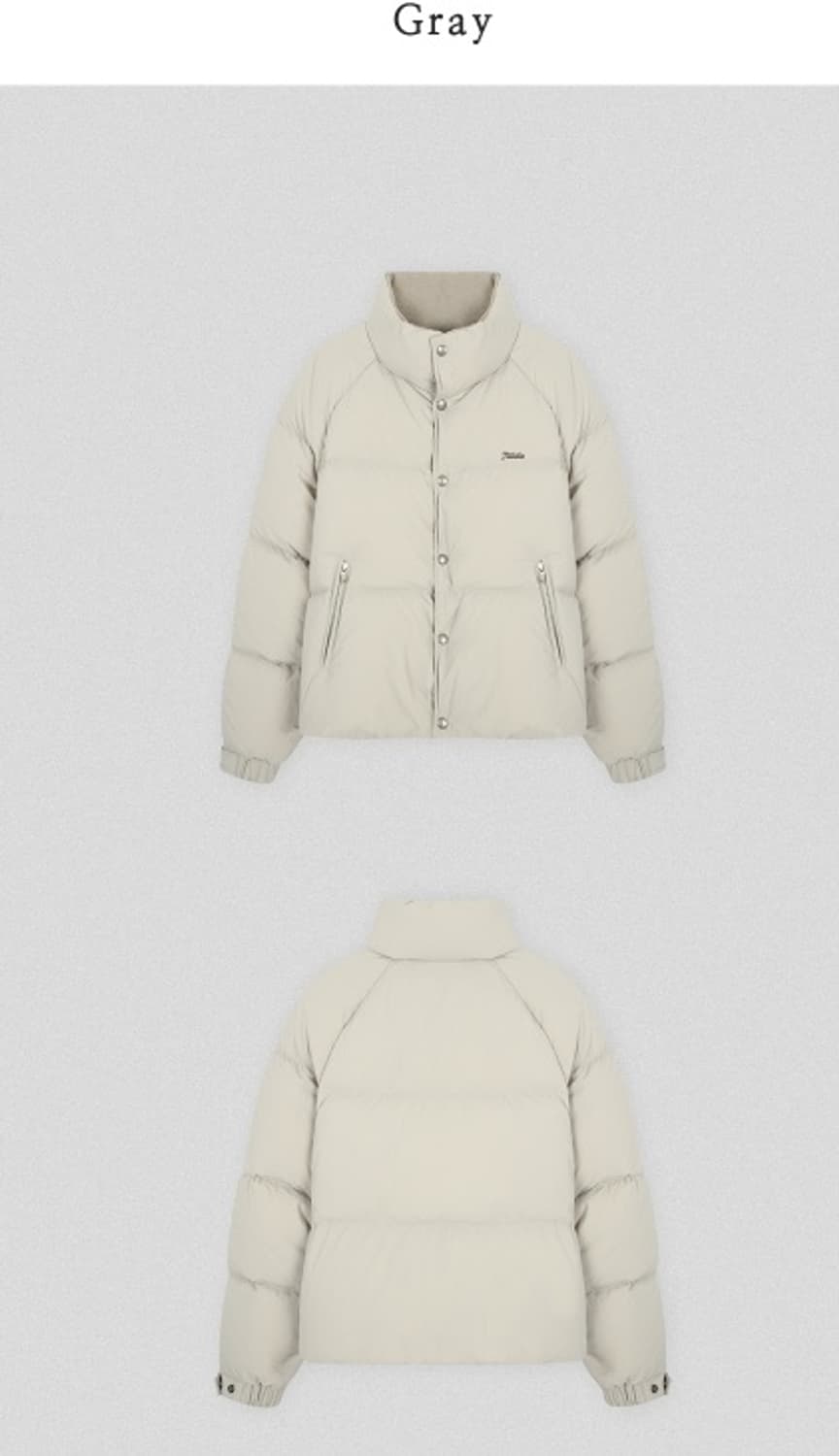 (새상품)till i die 틸아이다이 부클하이넥덕다운패딩 상품이미지5