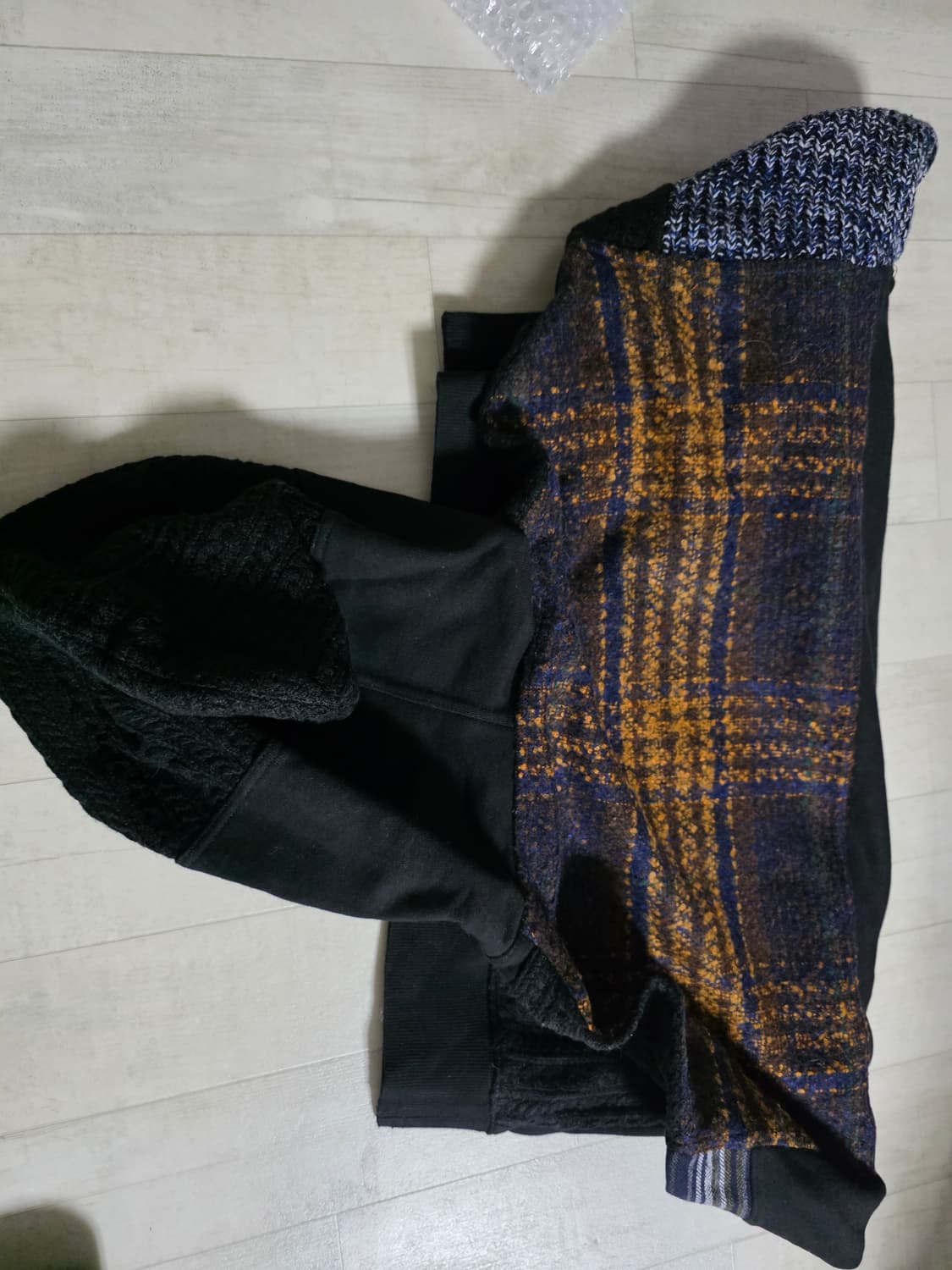 앤더슨벨 콘트라스트 서울 후디 후드 S 상품이미지3