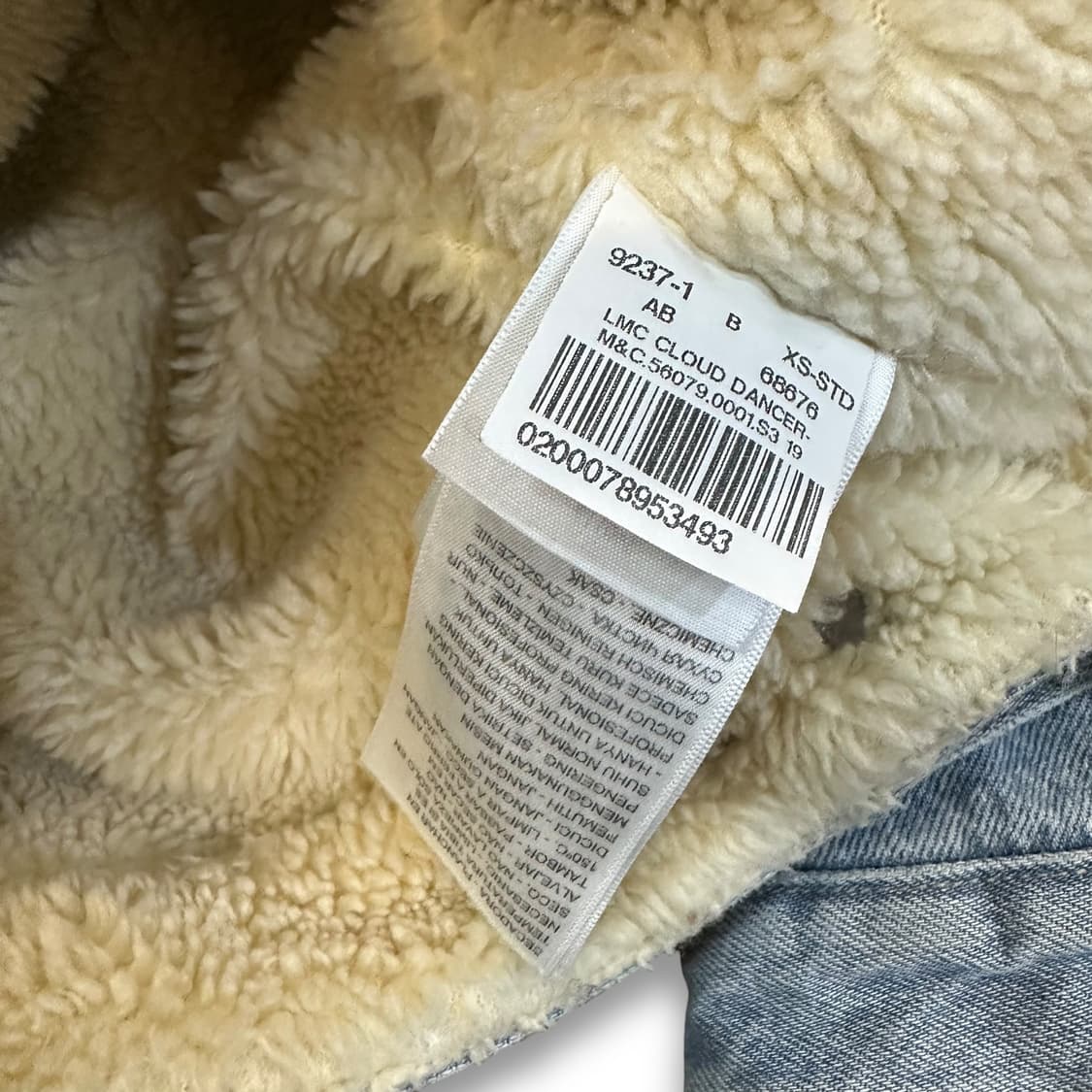 리바이스 메이드앤크래프트 양털 데님 자켓 상품이미지6