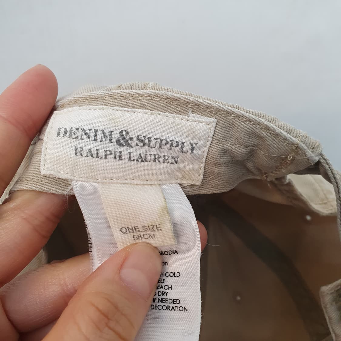 폴로랄프로렌 데님앤서플라이 모자 볼캡 상품이미지8