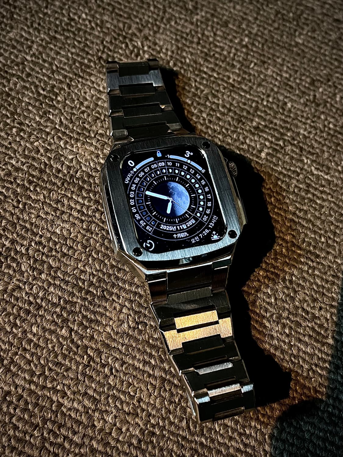 애플워치 풀커버 스틸 케이스 <애플워치케이스> 40mm 41mm 상품이미지2