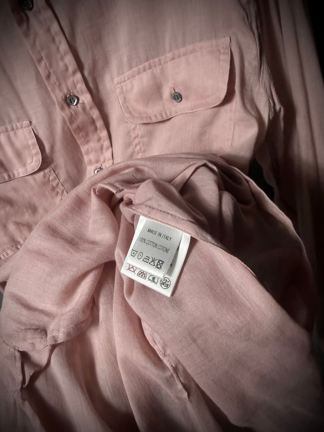 Gucci By Tom Ford Pink Safari Shirt  상품이미지6