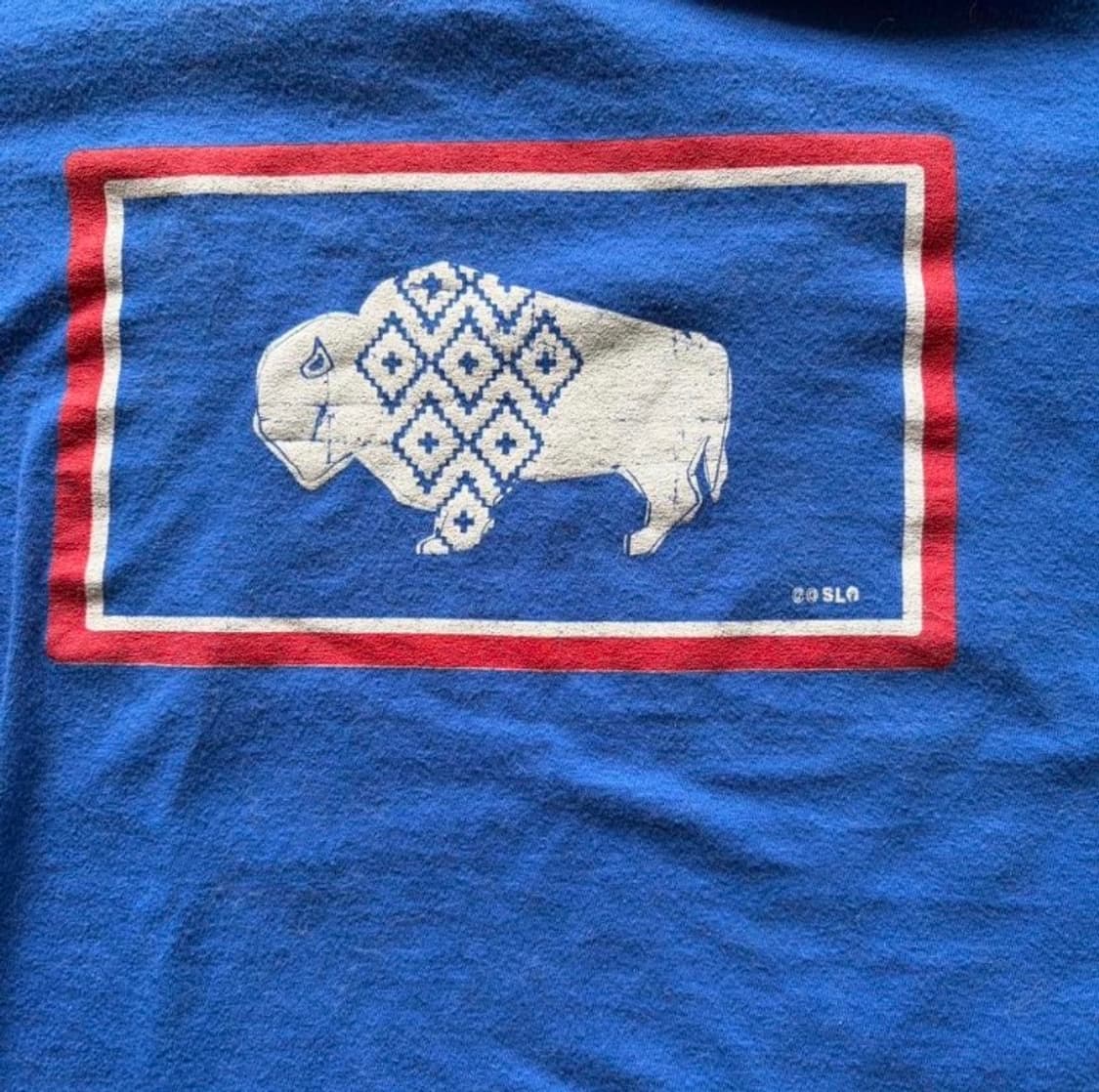 buffalo blue graphic baby tee 상품이미지2