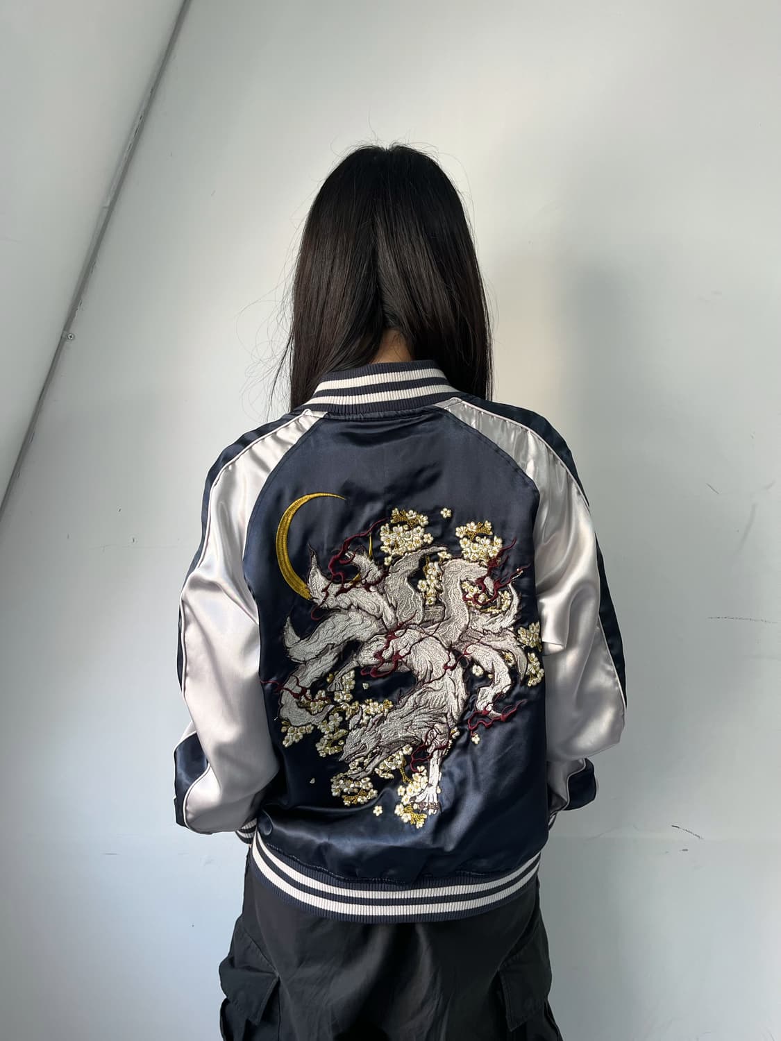 구미호 자수 스카잔 상품이미지1