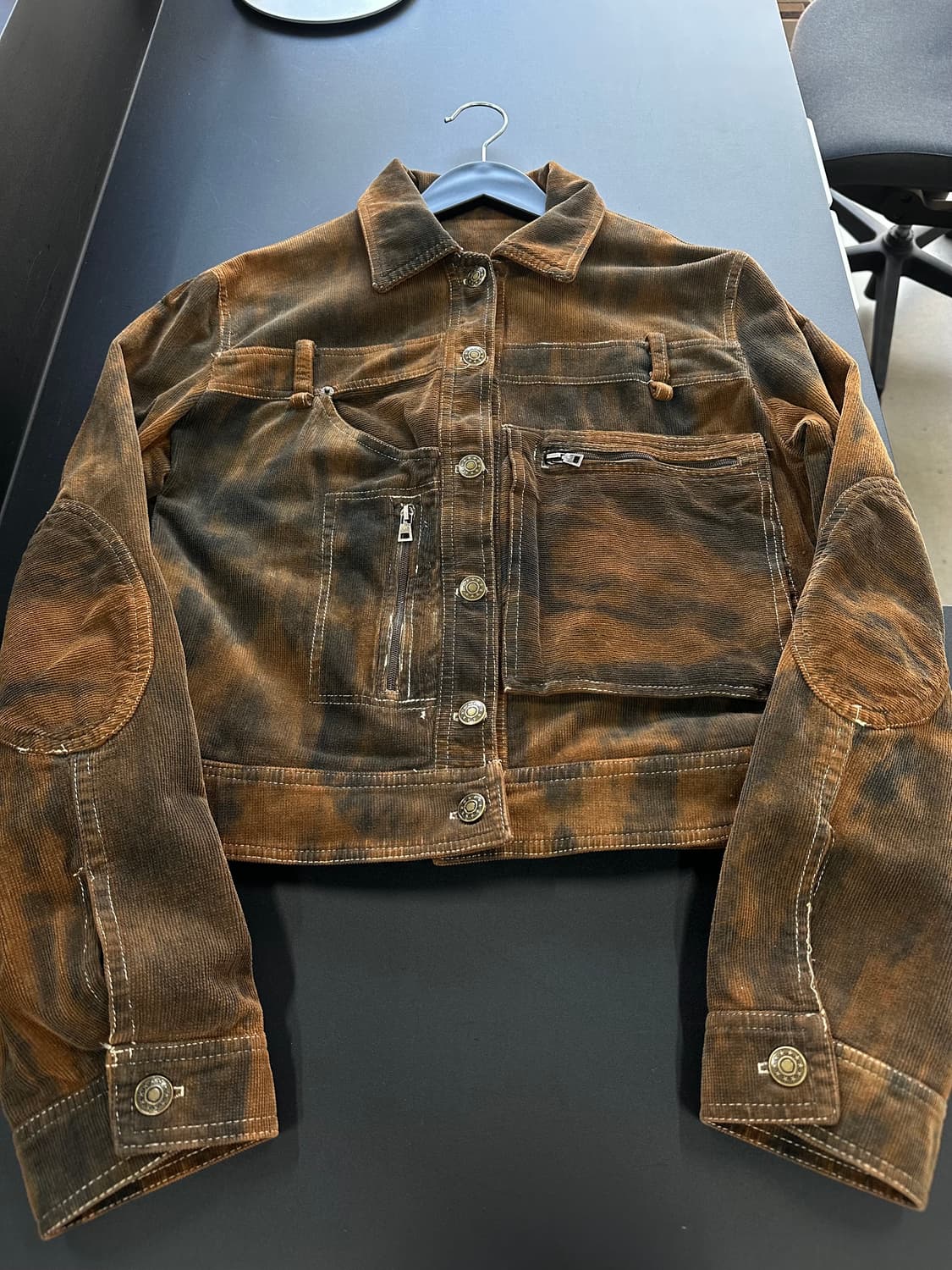 INLOVE 프랑스 Y2k 벨티드 버튼 포켓 자켓 상품이미지7