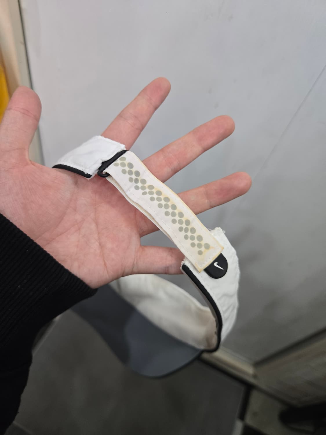 FREE사이즈 )) NIKE 나이키 썬캡 모자! 화이트 & 블랙 상품이미지3