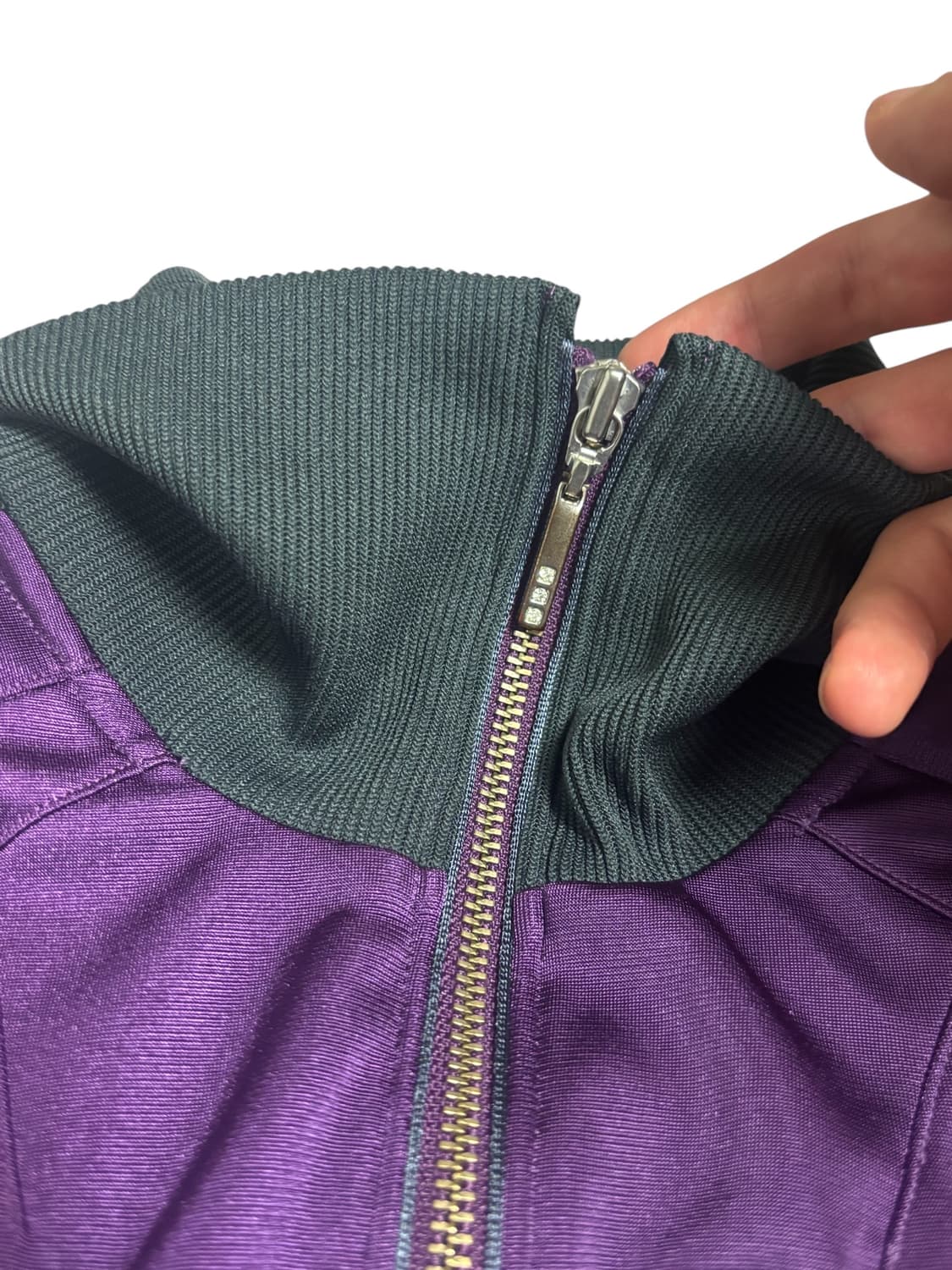 아디다스 퍼플 그린 y2k 져지 상품이미지7