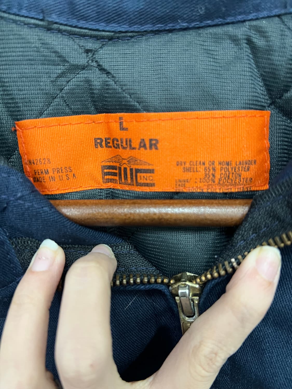 REGULAR 남색 자켓 상품이미지2