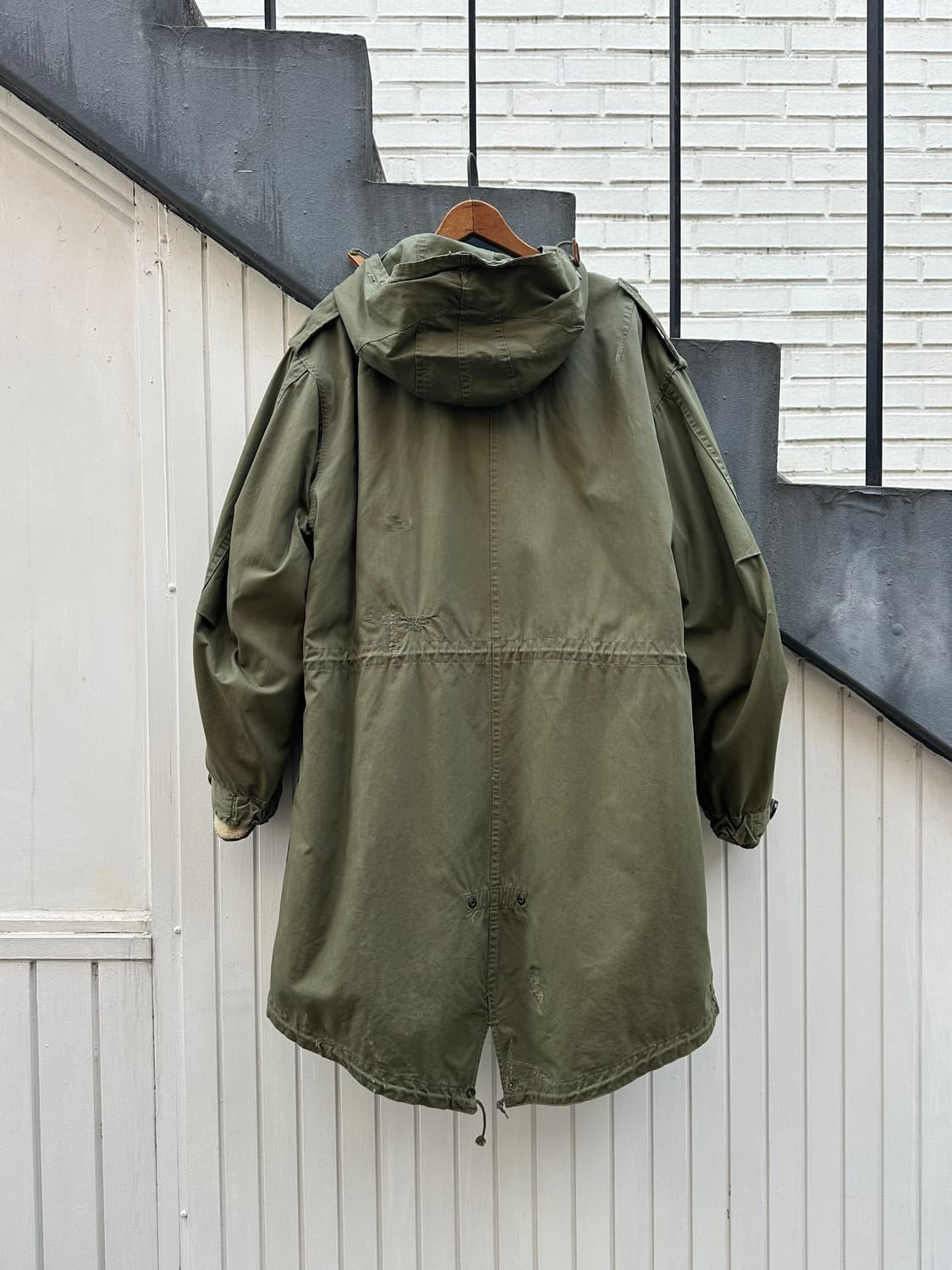 Us Army 미군 오리지널 M51 피쉬테일 쉘 파카 상품이미지2