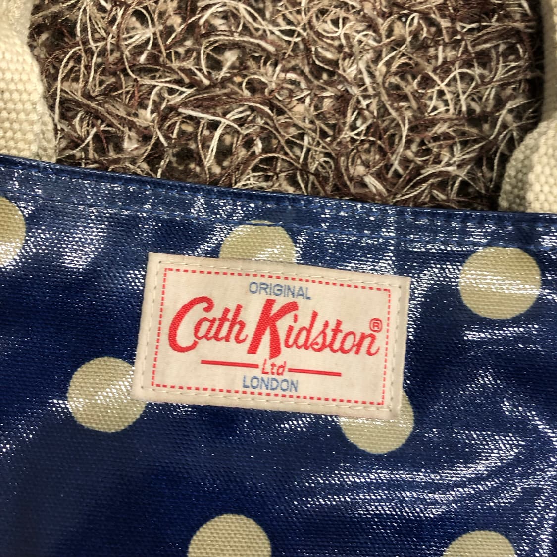 캐스키드슨 도트 땡땡이 토트백 상품이미지2