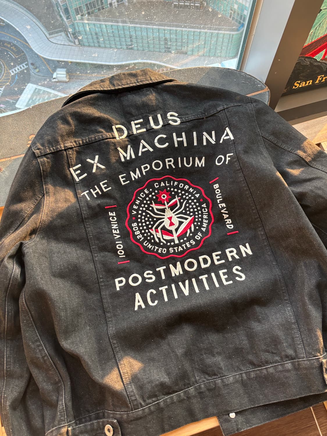 데우스 흑청 데님 자켓  상품이미지5