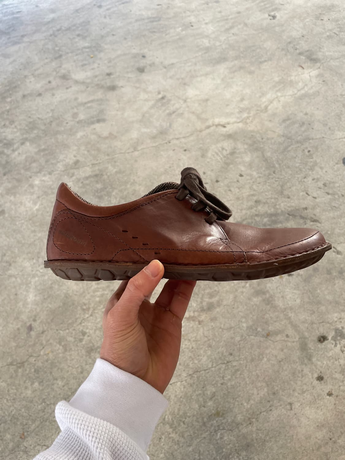 00s Patagonia Loulu Walnut Leather shoes 상품이미지6