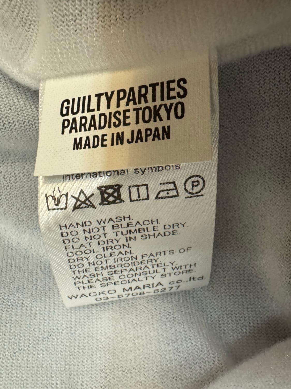 [XL] 와코마리아 x 56타투 스튜디오 코치자켓 블랙  상품이미지6