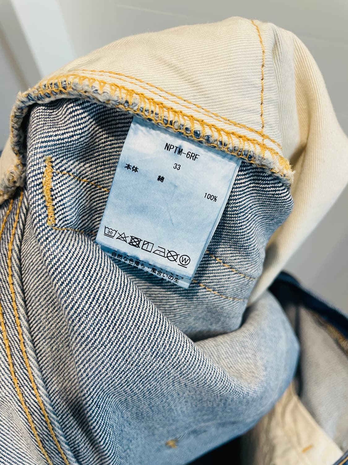 CIOTA WIDE TAPERED 5 POCKET PANTS 상품이미지6