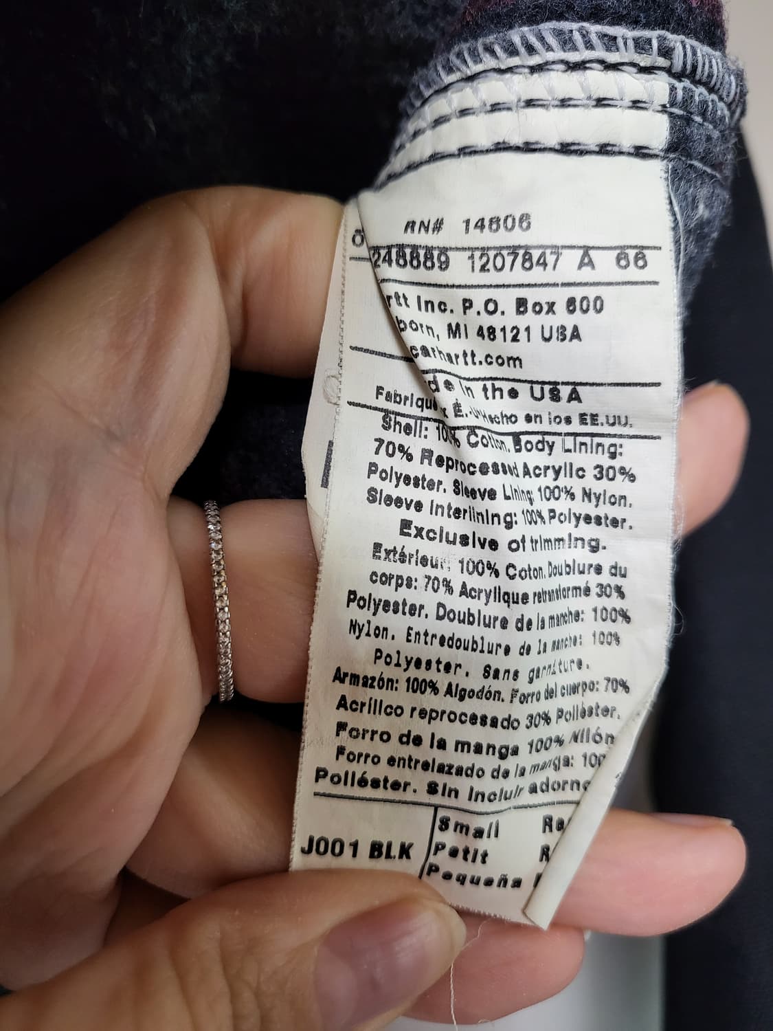 칼하트 디트로이트  자켓 상품이미지8