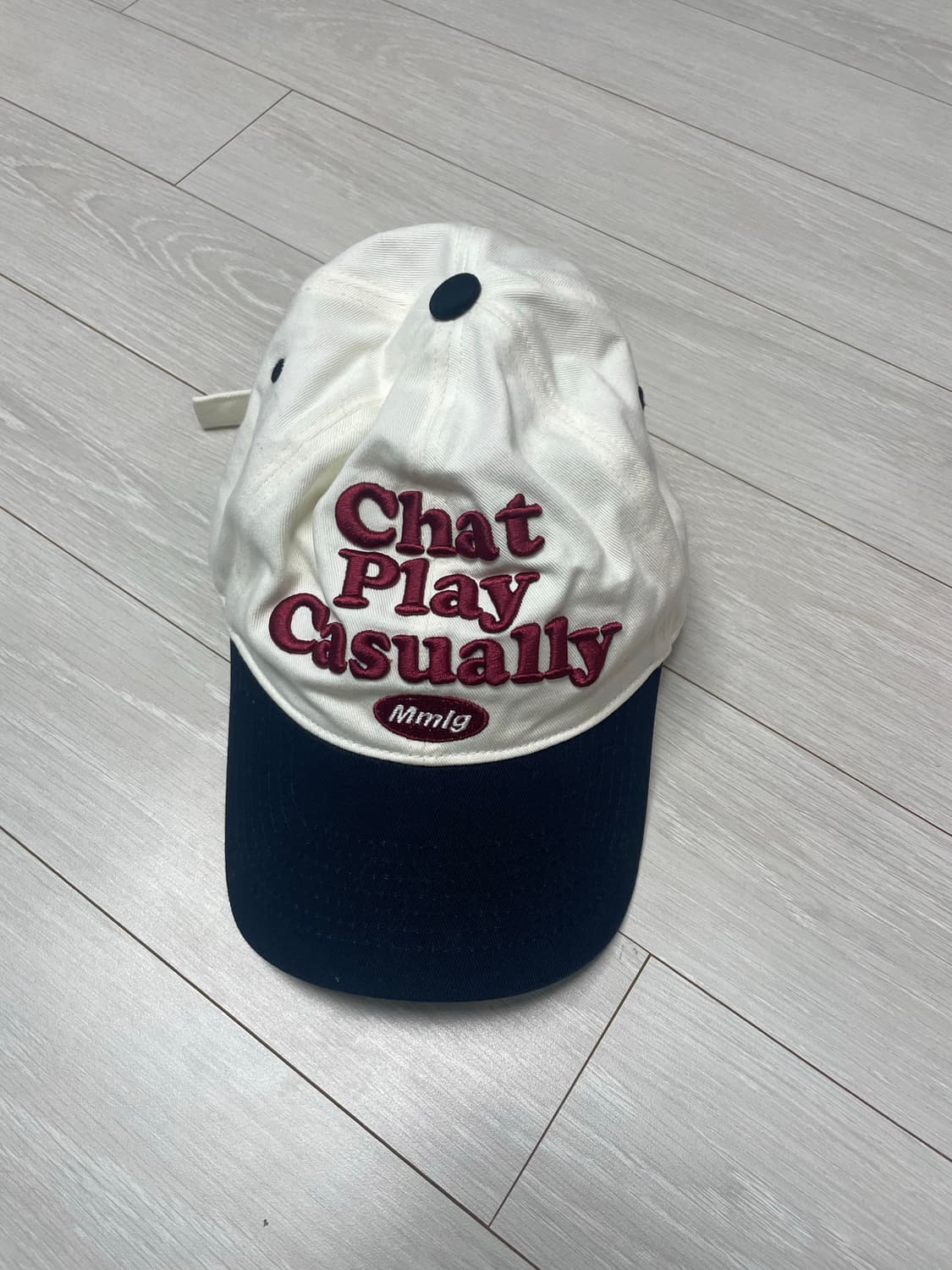 CPC BALLCAP (WHITE / NAVY) 상품이미지1