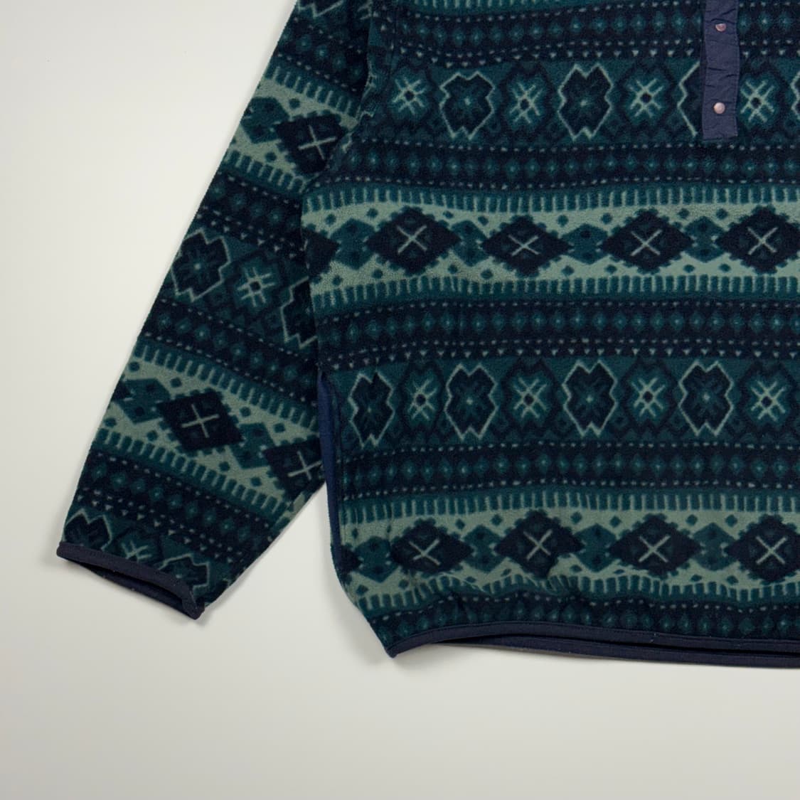 (107) 80s 엘엘빈 아즈텍 플리스 풀오버 상품이미지4