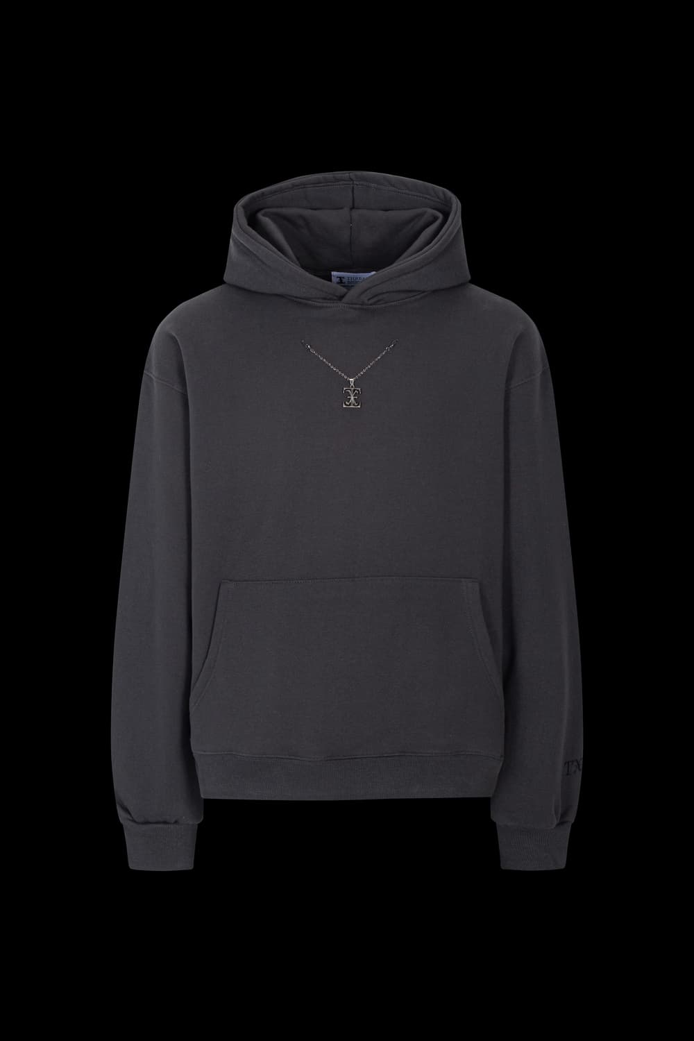 체인 헤비 후디 - Charcoal Gray 상품이미지1