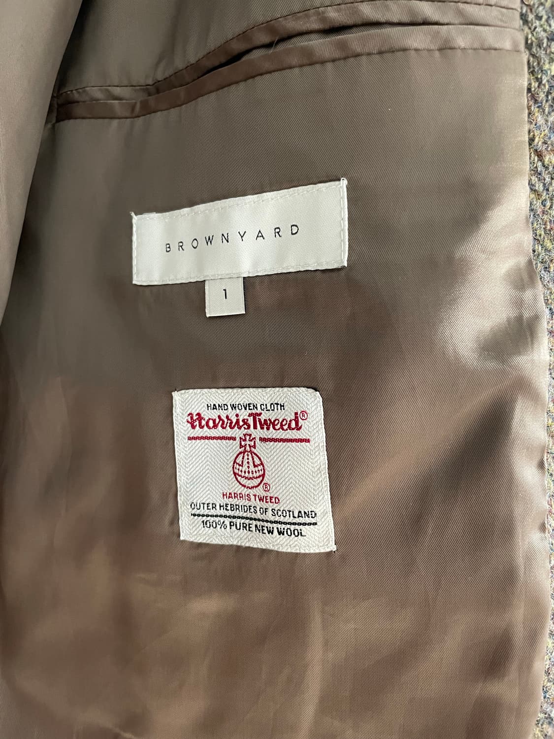 [1] 브라운야드 헤리스트위드 코트 상품이미지6