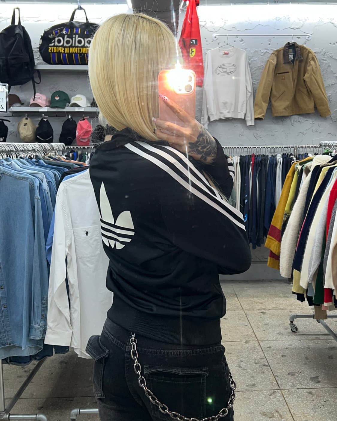 착샷O 아디다스 블랙 빅로고 져지 100 상품이미지6