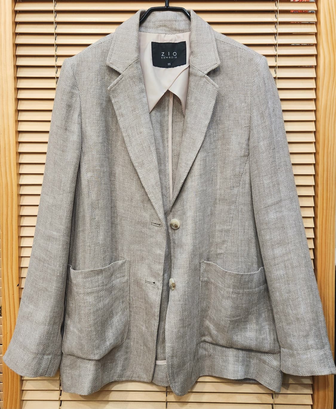 지오송지오 헤링본 마자켓55 상품이미지1