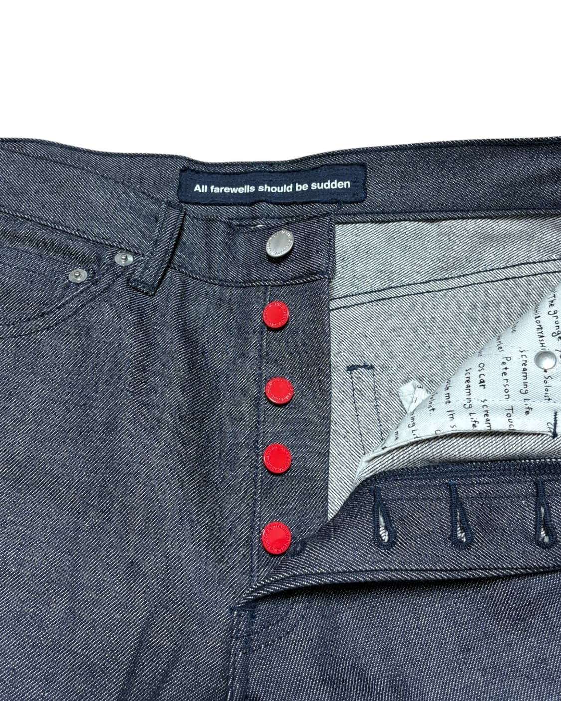 The soloist 19s/s Side Tape Denim 상품이미지3