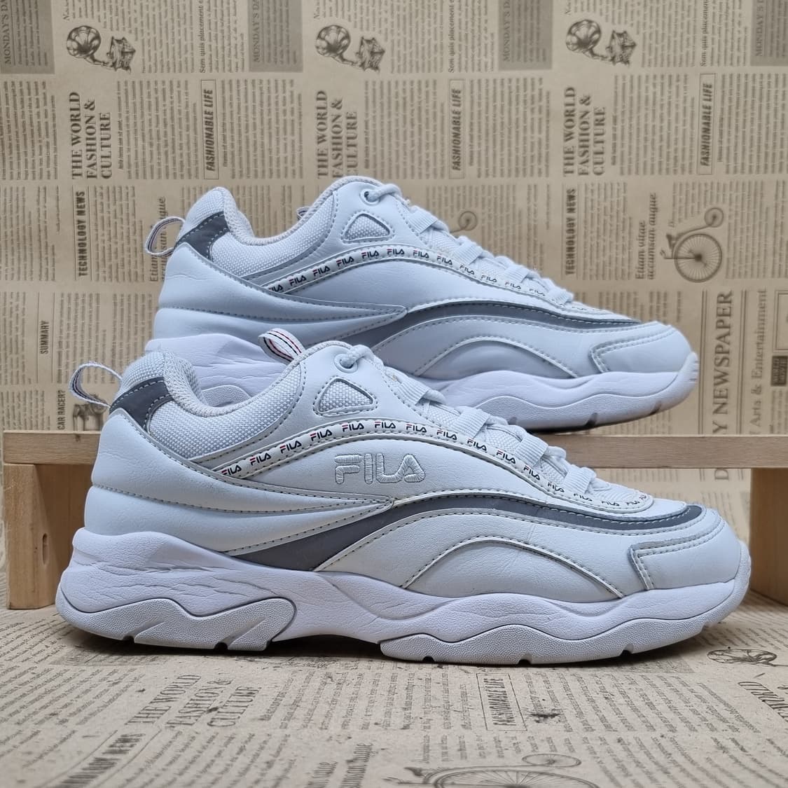 휠라 레이 테이피 테잎 남성운동화260 상품이미지1