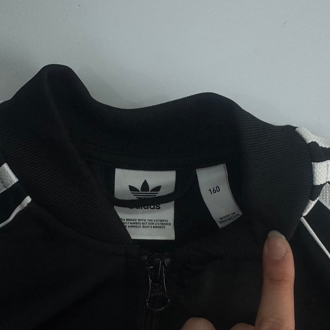 Adidas 아디다스 파이어로고 블랙 져지 상품이미지5