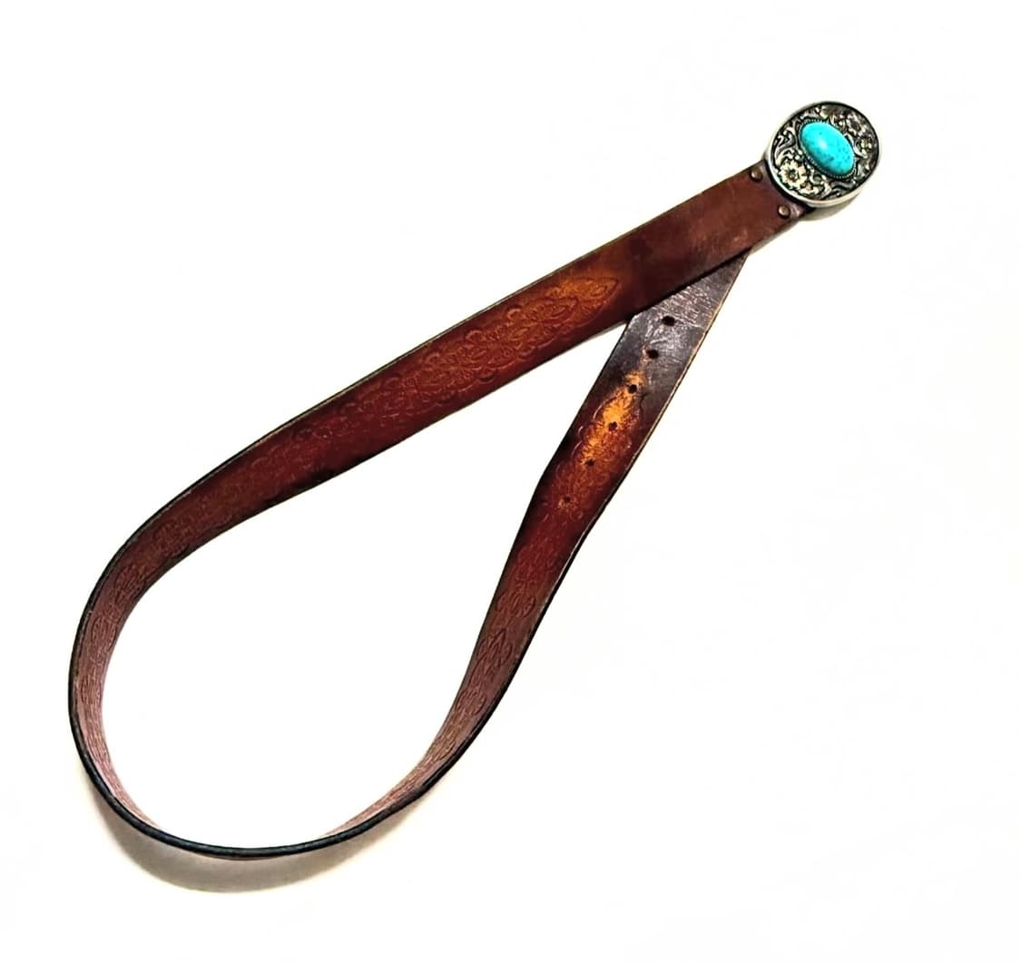 터키석 버클 웨스턴 벨트 상품이미지2