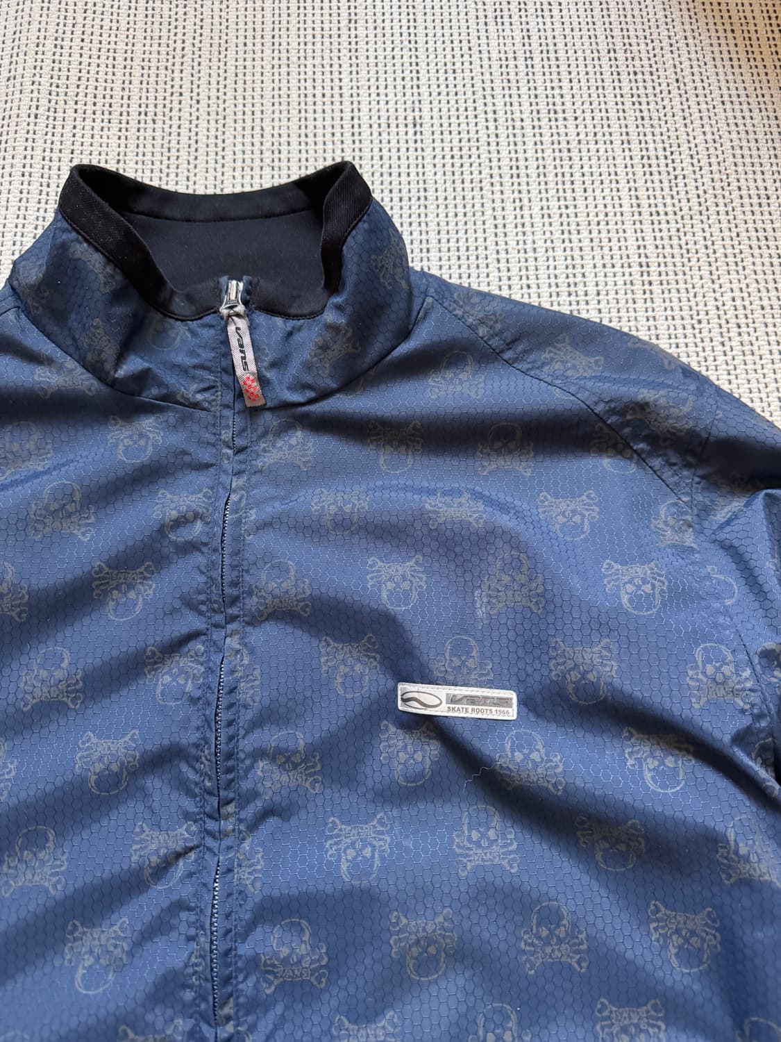 90s 올드 반스 스컬 윈드브레이커 상품이미지2