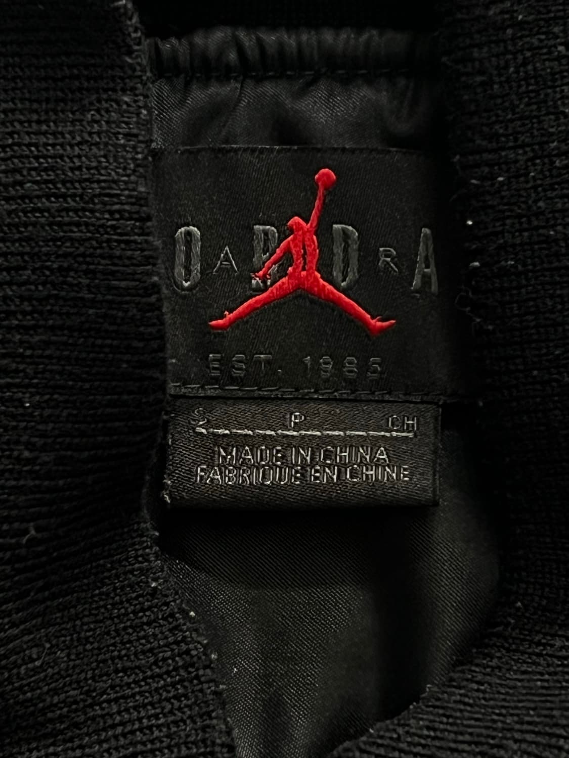 나이키 조던 DNA 점프맨 사틴 바시티 자켓 블랙 상품이미지4