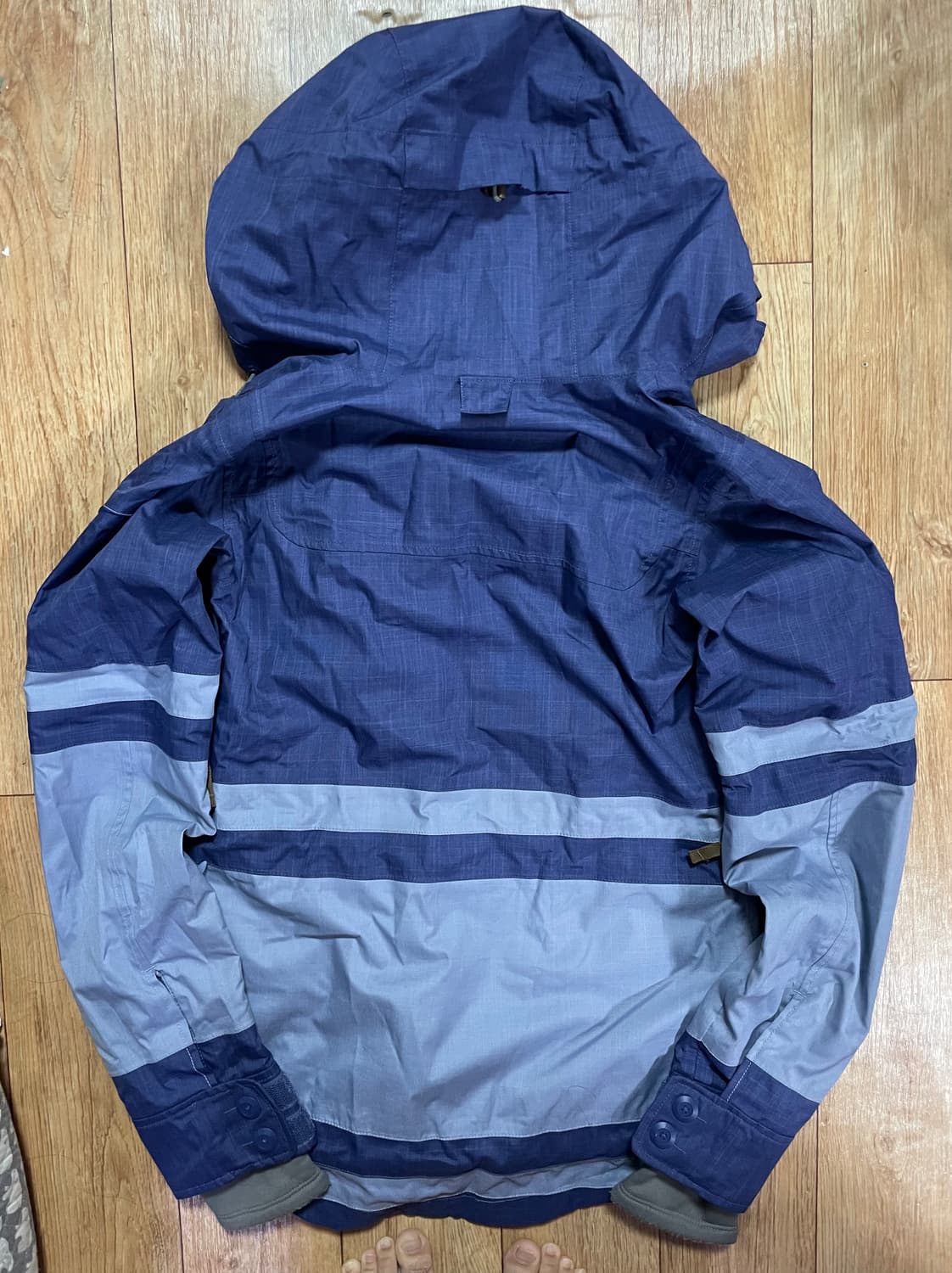 나이키 네이비 하늘 올드스쿨 바람막이 자켓 상품이미지3