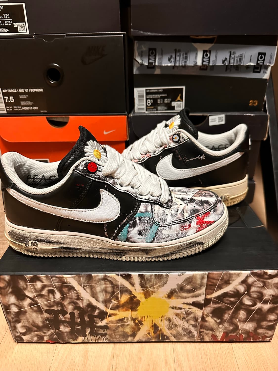 나이키 x 피스마이너스원 에어포스 1 로우 파라노이즈 상품이미지2