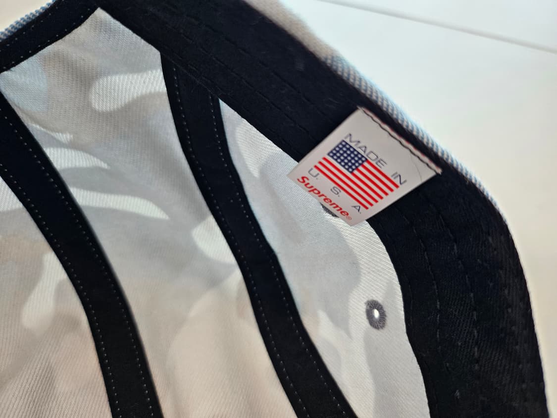 슈프림 워시드아웃 카모캠프캡 상품이미지4