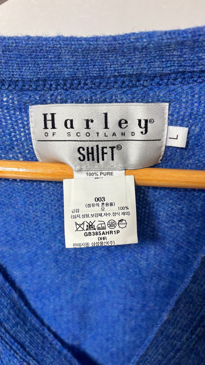 할리오브스코틀랜드 X Shift G 협업 가디건 상품이미지2