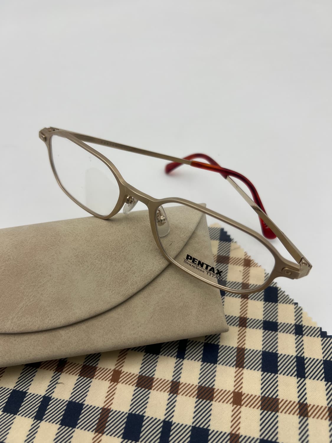 펜탁스 PENTAX 메탈 스퀘어 안경 3125 상품이미지1