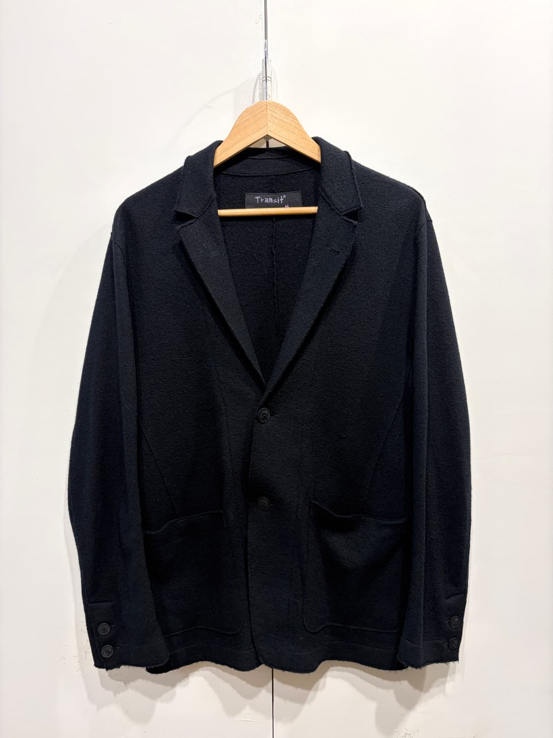 트렌짓 축융 울 블레이저 자켓 상품이미지2